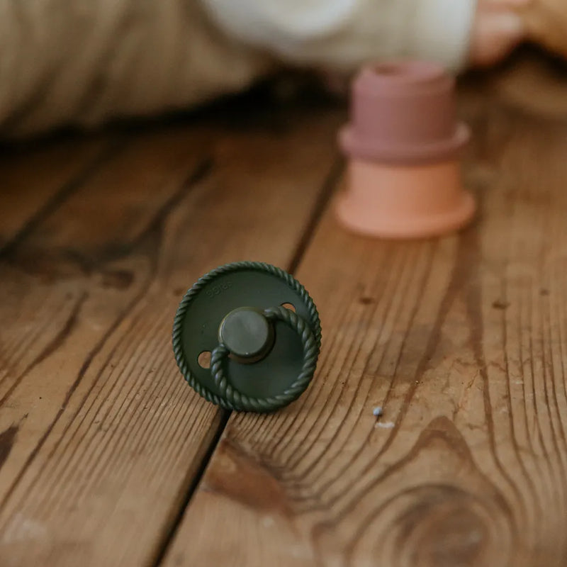 Биберони FRIGG Rope Croissant/Olive 2 бр. каучук