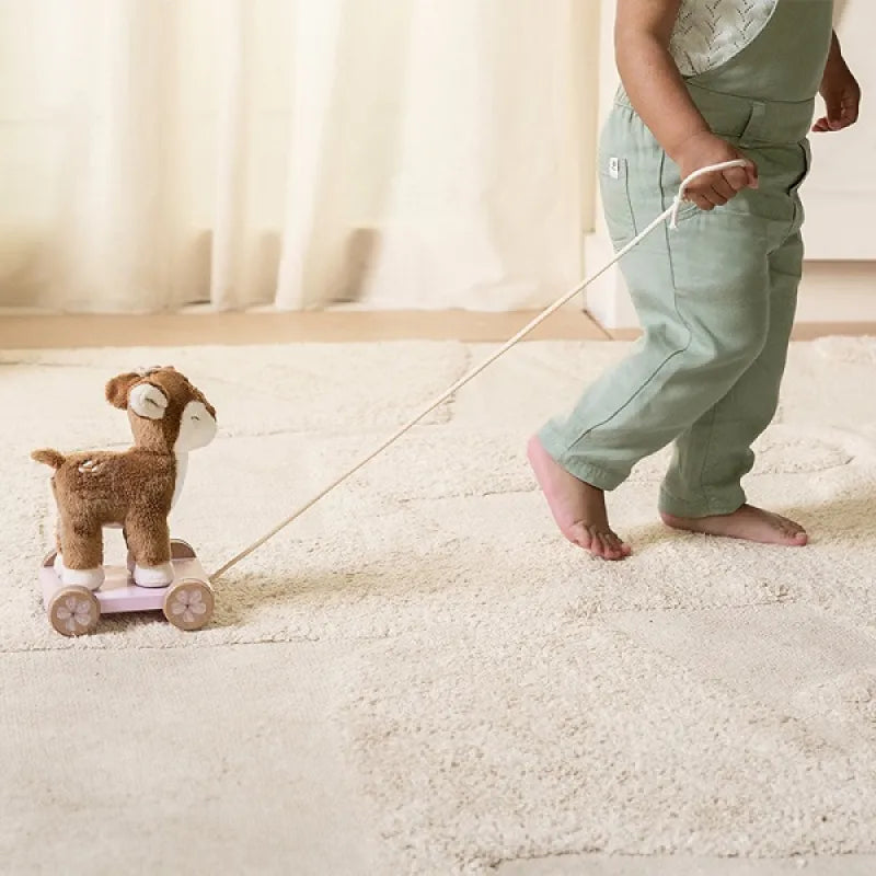 Мека Играчка за Дърпане Сърничка Little Dutch Fairy Garden