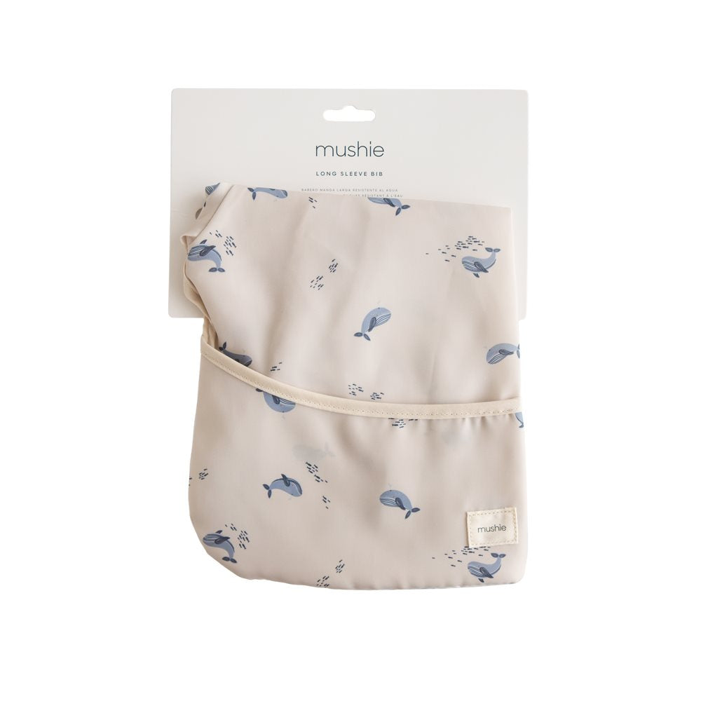Лигавник с дълъг ръкав Whales Mushie