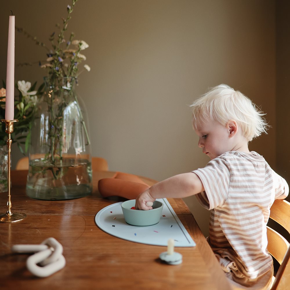 Силиконови лъжички Toddler Starter Blush/Shifting Sand Mushie