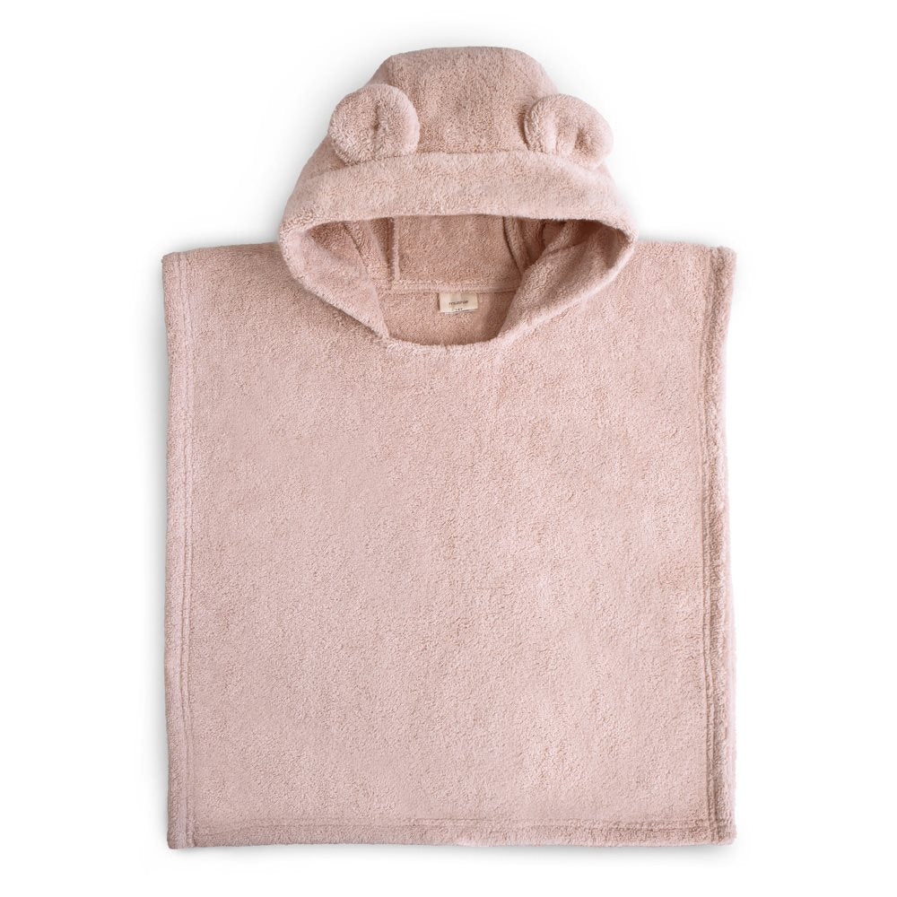 Детско пончо хавлия Bear Mushie Blush