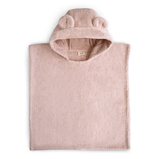 Детско пончо хавлия Bear Mushie Blush