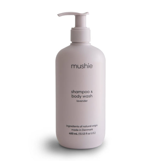 Бебешки шампоан и душ гел Mushie Lavender 400 мл