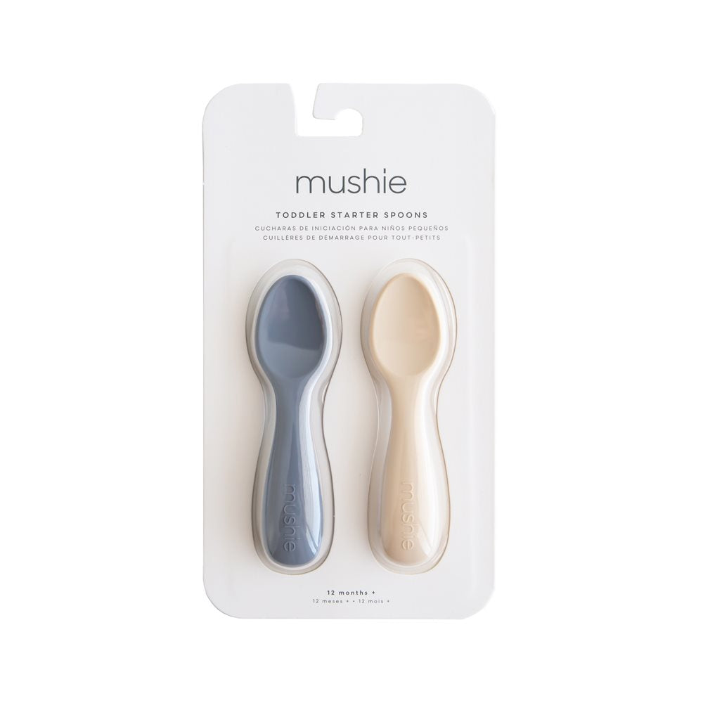 Силиконови лъжички Toddler Starter Tradewinds/Shifting Sand Mushie