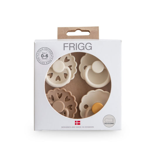 Биберони FRIGG Snowflake Dream 4 бр. силикон размер 1 (0-6 м)