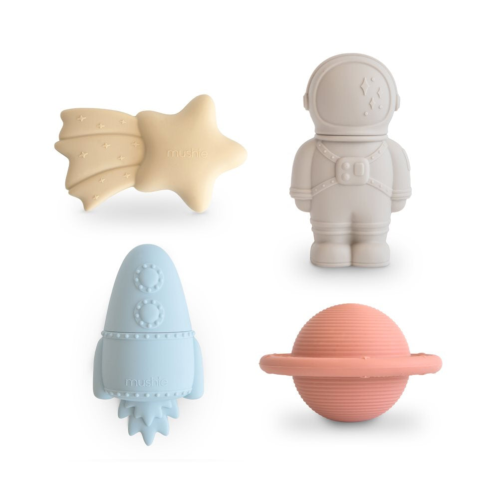 Комплект играчки за баня Mushie Space