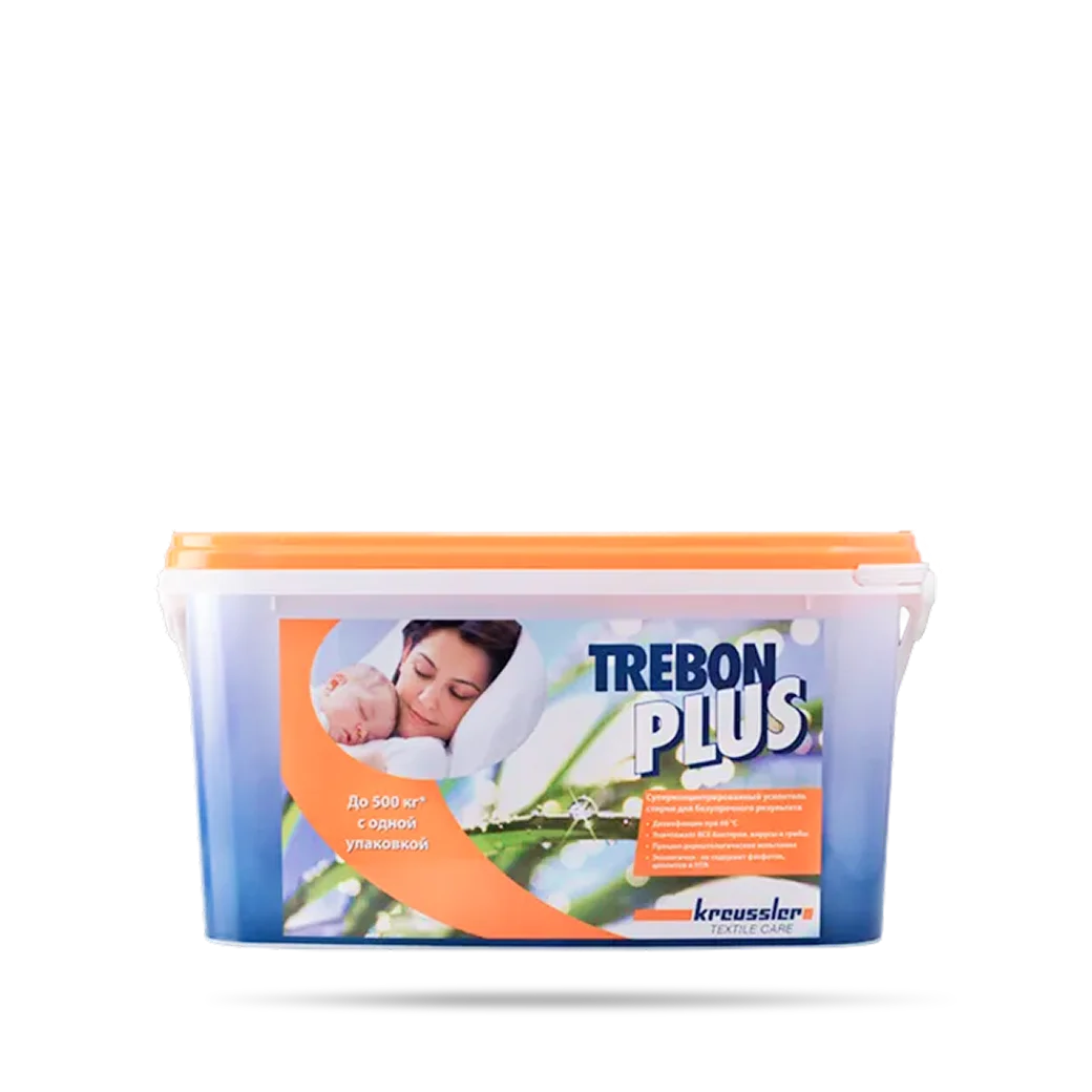 Прах за пране с хигиеничен ефект Kreussler Trebon Plus 5 кг - светли текстили