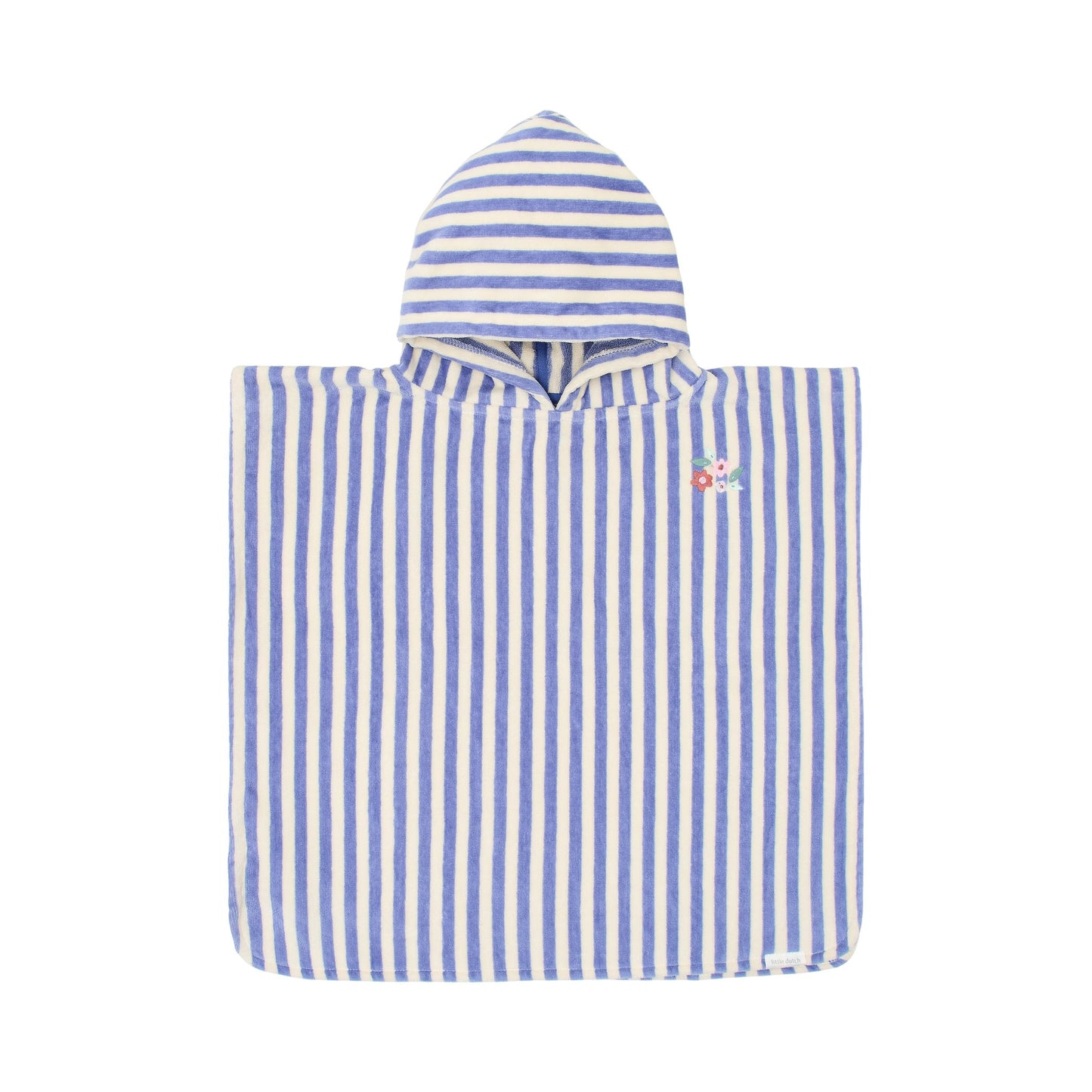 Детско Плажно Пончо Dreamy Purple Stripe Little Dutch