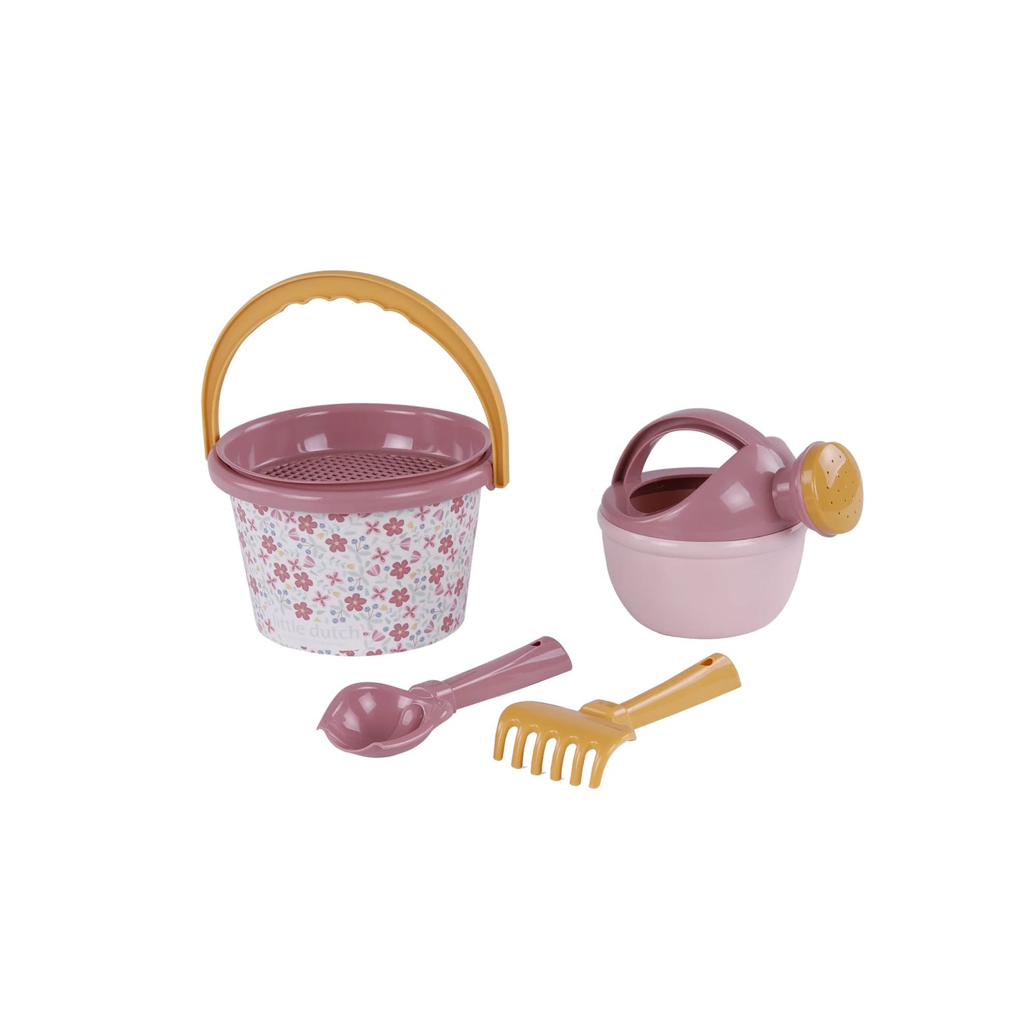 Комплект Играчки за Плаж Pink Flowers Little Dutch