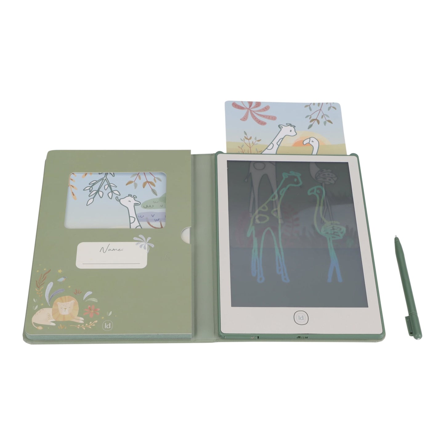 Таблет за рисуване Safari Friends Green Little Dutch