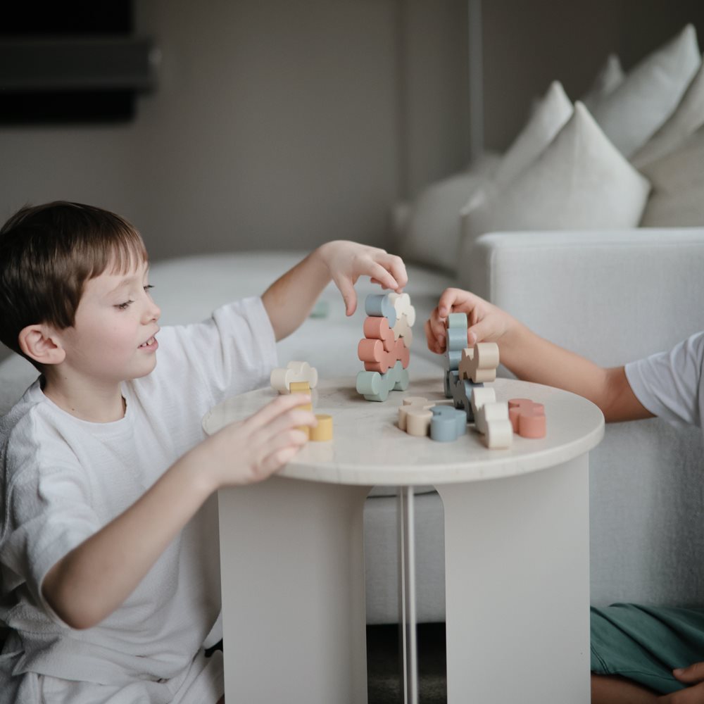 Дървени балансиращи блокчета Mushie