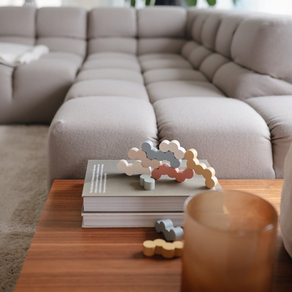 Дървени балансиращи блокчета Mushie