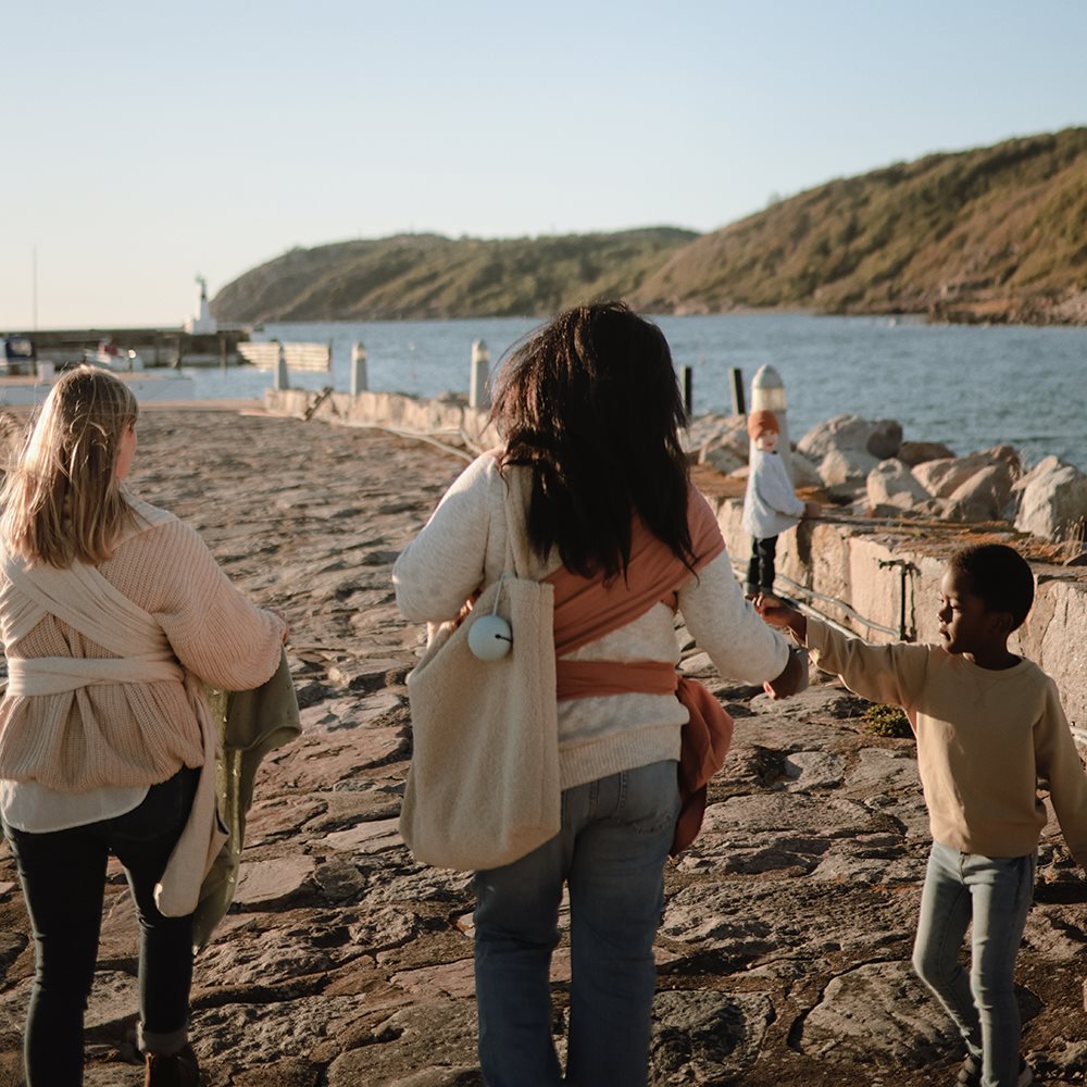 Кутия за биберон Mushie powder blue