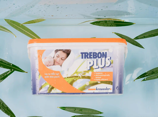 Прах за пране с хигиеничен ефект Kreussler Trebon Plus 5 кг - светли текстили