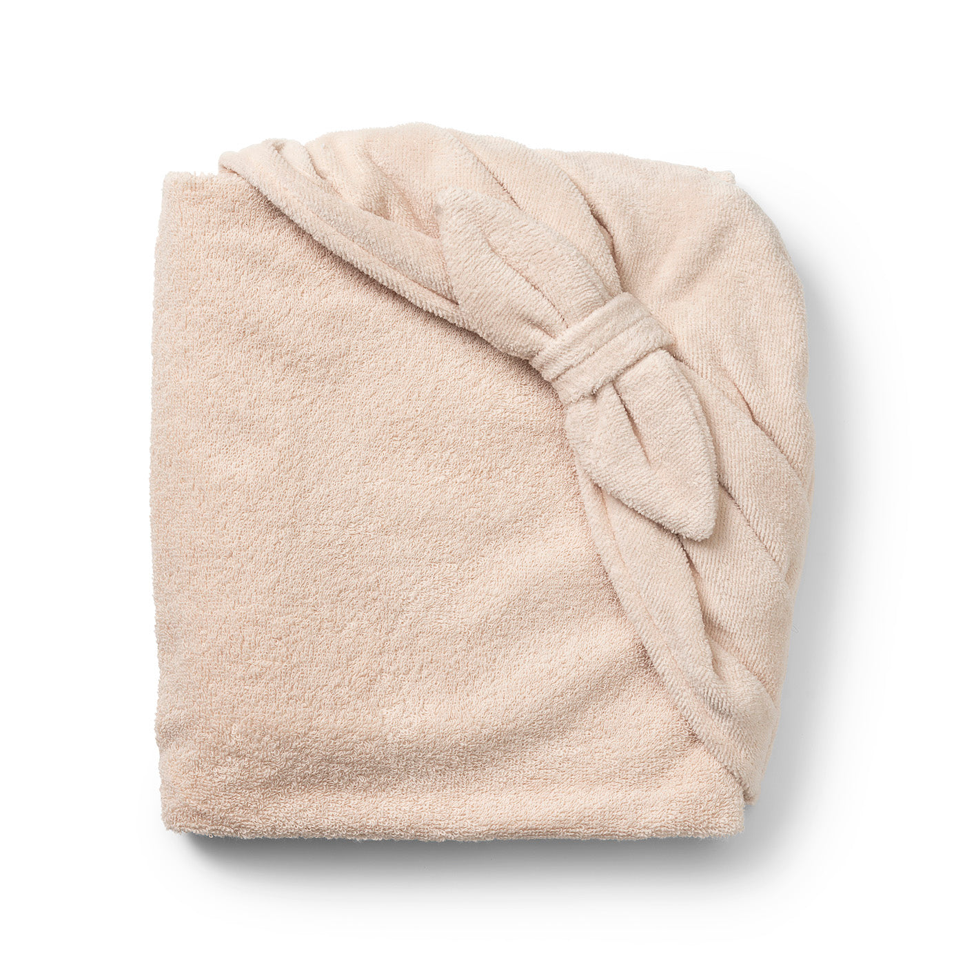 Бебешка Хавлия с Качулка Elodie Powder Pink Bow
