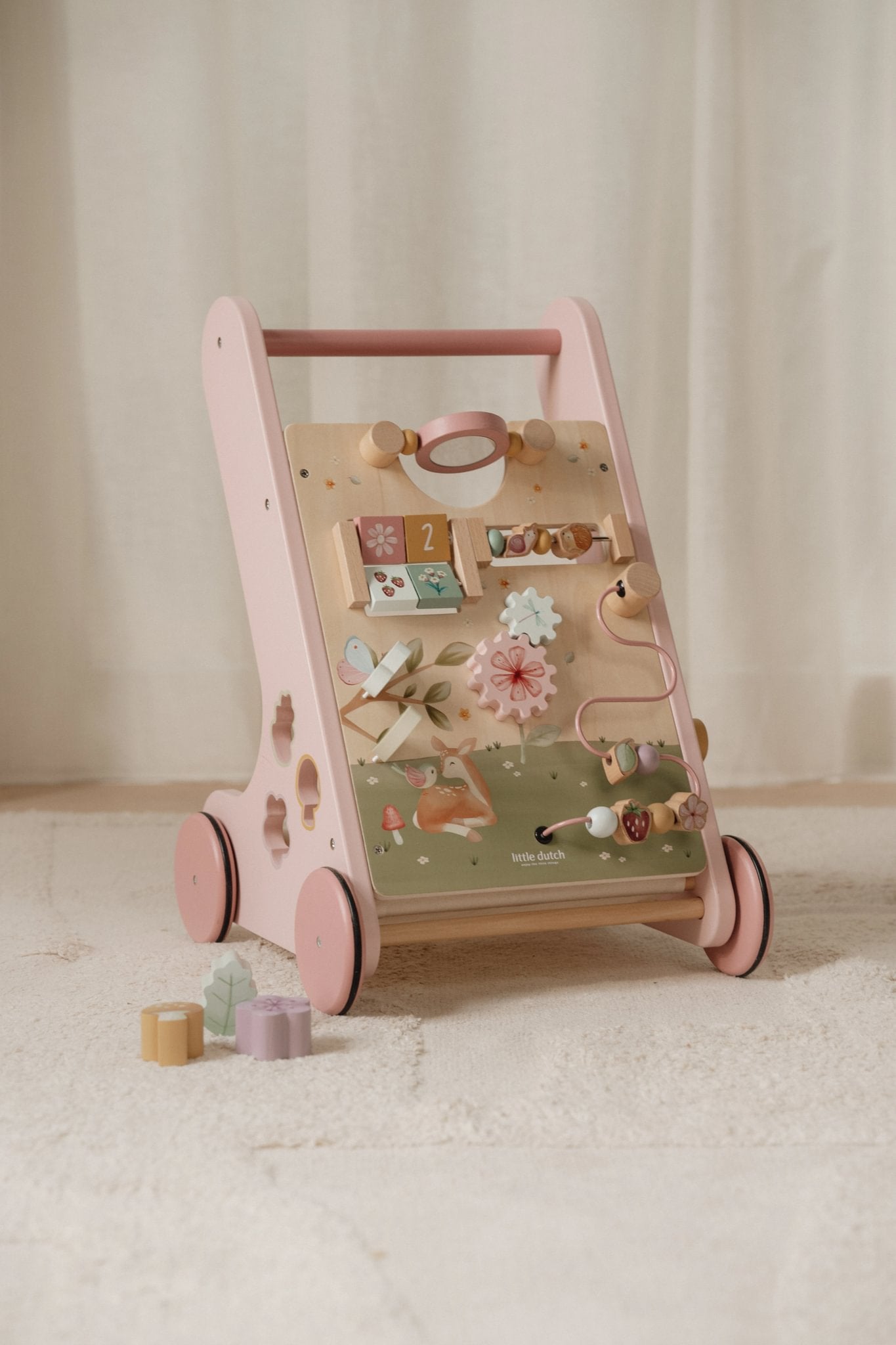 Дървена проходилка с активности Little Dutch Fairy Garden