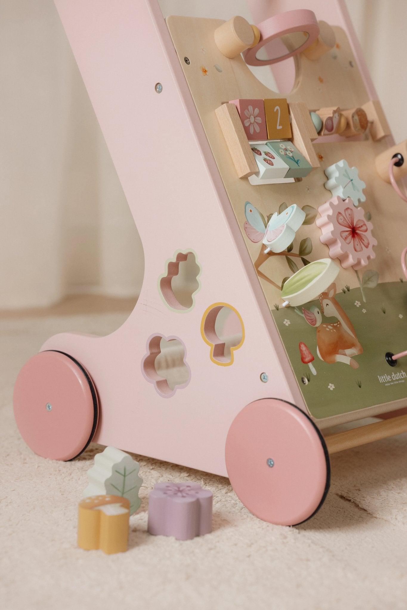 Дървена проходилка с активности Little Dutch Fairy Garden