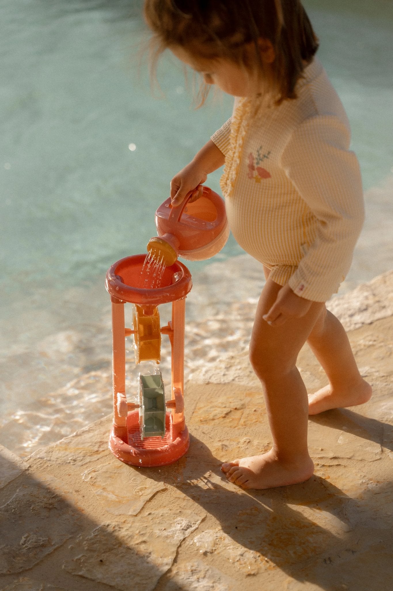 Плажна Играчка Мелница за Пясък и Вода Ocean Dreams Pink Little Dutch