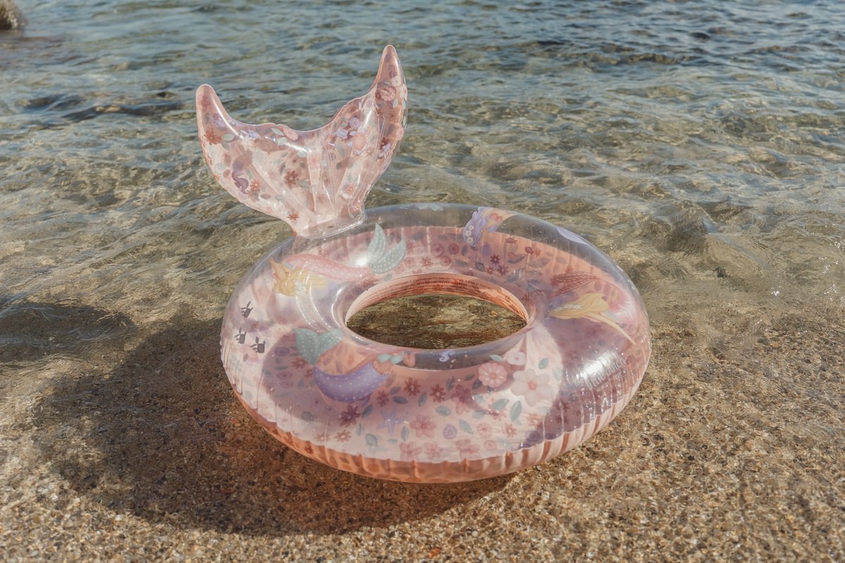 Детски пояс за плуване 91 см + опашка Dreamy Mermaid Little Dutch