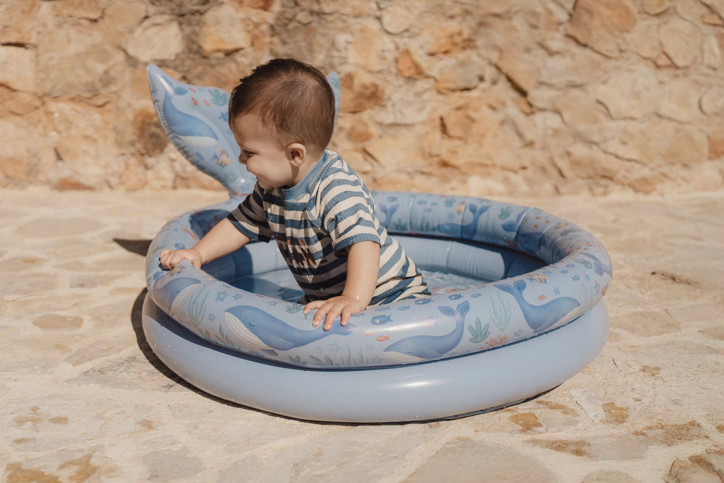 Детски басейн 80 см с опашка Ocean World Little Dutch